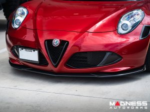 Alfa Romeo 4C Carbon Fiber Front Bumper Center Grille Frame 